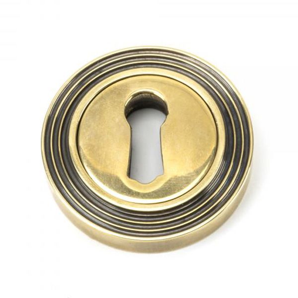 From the Anvil Standard Profile Round Escutcheon on Beehive Rose