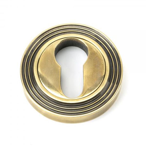 From the Anvil Euro Profile Round Escutcheon on Beehive Rose