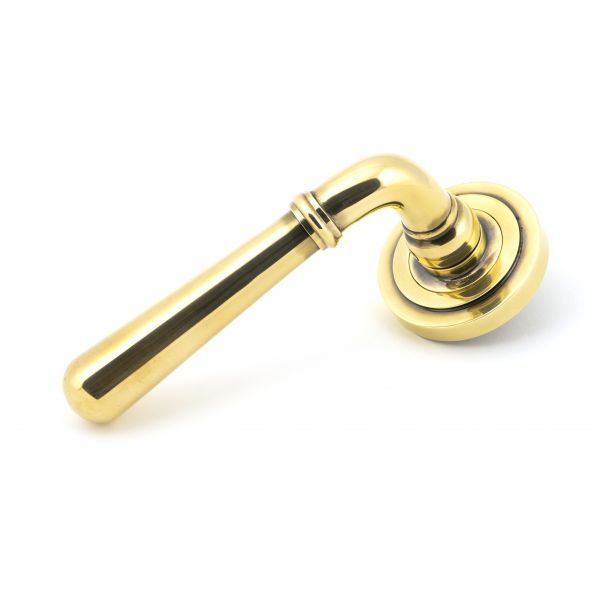 From the Anvil Newbury Door Handle on Art Deco Rose - Pair