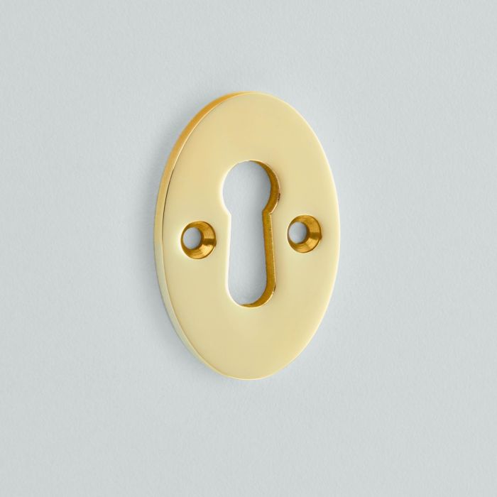 Croft Hardware Standard Profile Oval Escutcheon