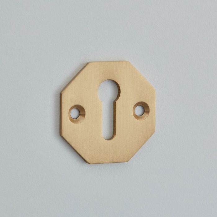 Croft Hardware Standard Profile Octagonal Escutcheon