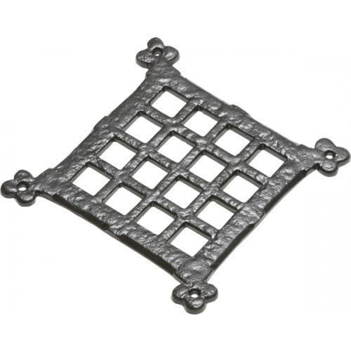 Kirkpatrick Door Grille - 171 X 171mm - Black