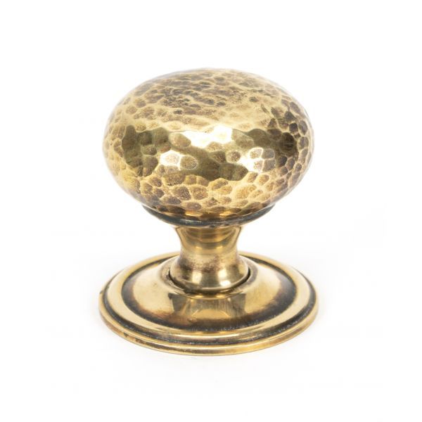From The Anvil Hammered Mushroom Cupboard Knob
