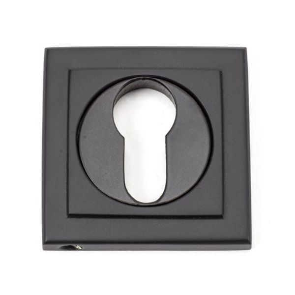 From the Anvil Euro Profile Round Escutcheon on Square Rose