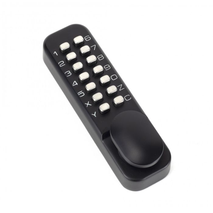 From The Anvil - Digital Keypad Lock and 60mm Backset Latch Bolt - Black