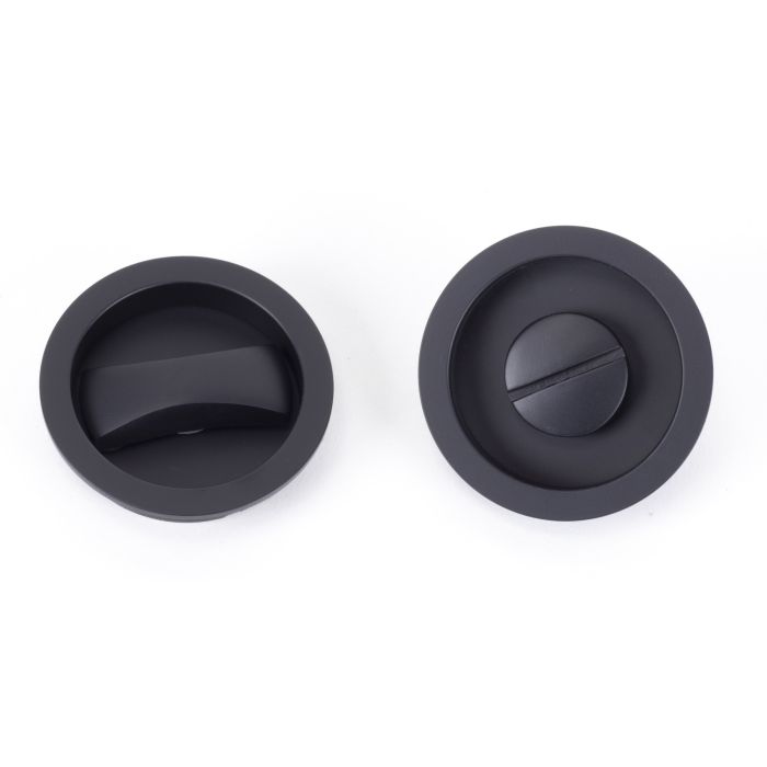 From The Anvil - Sliding Pocket Door Locking Kit - Black