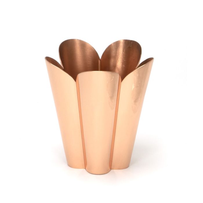 From The Anvil Copper Flora Plant Pot