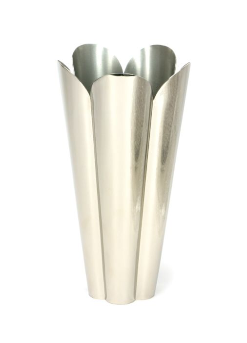 From The Anvil - Flora Vase - Nickel