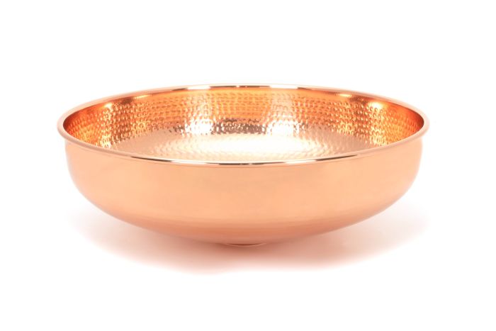 From The Anvil - Hammered Round Sink - Copper