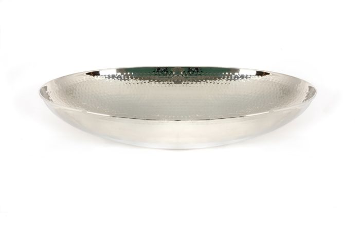 From The Anvil - Hammered Oval Sink - Nickel