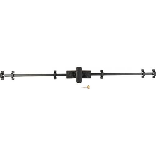 Kirkpatrick Espagnolette Door Bolt - Black Antique - 8ft