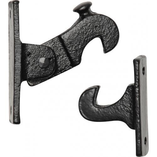 Kirkpatrick - Gravity Door Catch - Black Antique
