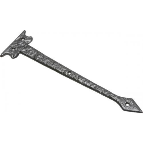 Kirkpatrick Hinge Front - Black Antique - 13 Inch