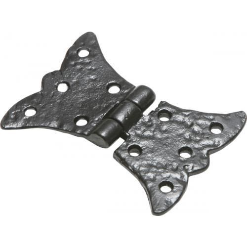 Kirkpatrick Butterfly Hinge - Black Antique - 90mm
