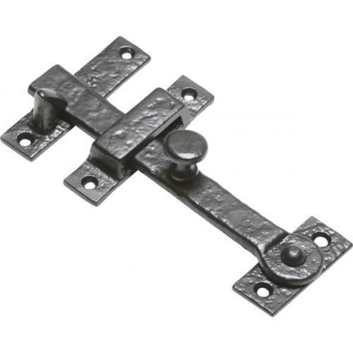 Kirkpatrick Straight Gate Latch- Black Antique - 8