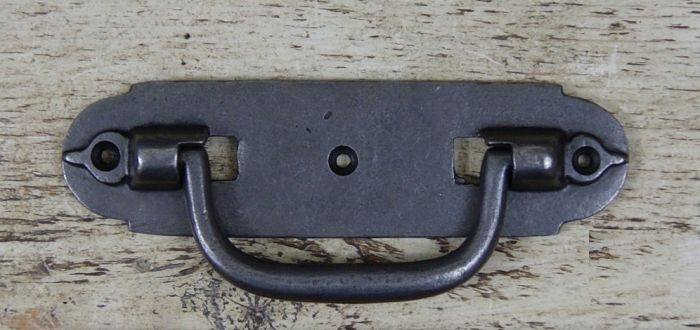 Cottingham - Chest Lifting Handle - Antique Iron - 150mm