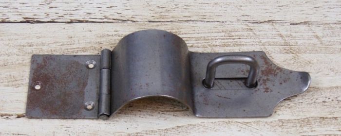Cottingham - Case Hasp and Staple - Antique Iron