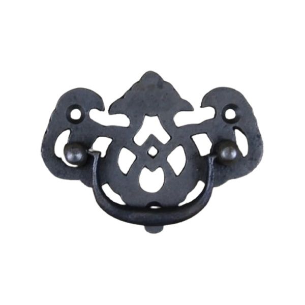 Cottingham - Dastaki Lattice Drop Handle - Antique Iron