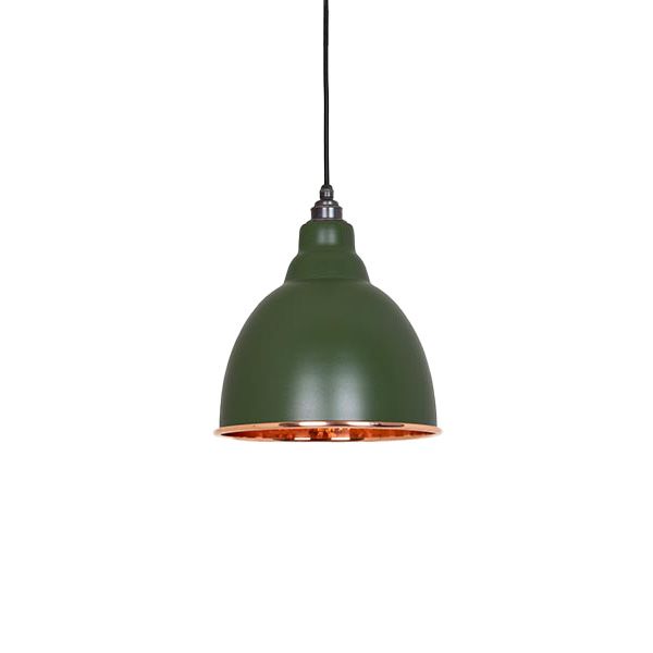From The Anvil - Hammered Copper Brindley Pendant - Heath