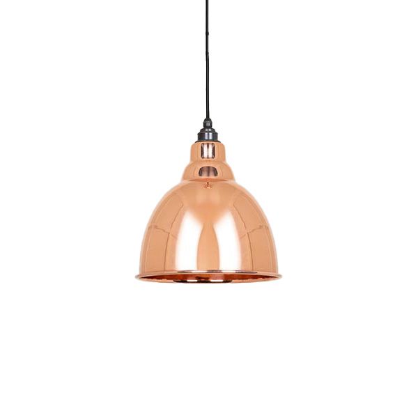From The Anvil - Brindley Pendant - Smooth Copper