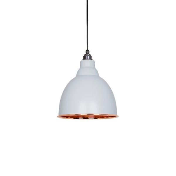 From The Anvil - Smooth Copper Brindley Pendant - Birch