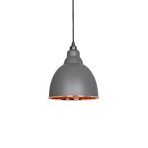 From The Anvil - Smooth Copper Brindley Pendant - Bluff