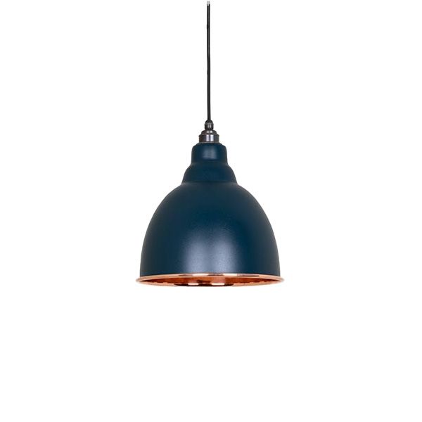 From The Anvil - Smooth Copper Brindley Pendant - Dusk