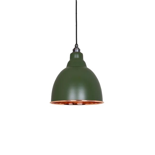From The Anvil - Smooth Copper Brindley Pendant - Heath