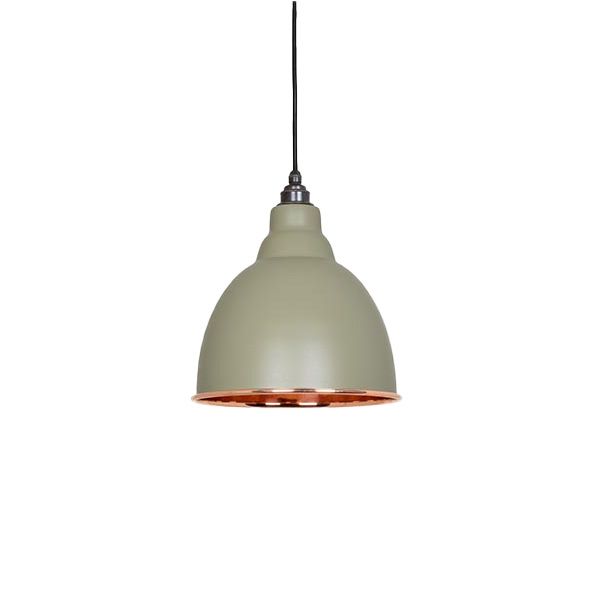 From The Anvil - Smooth Copper Brindley Pendant - Tump