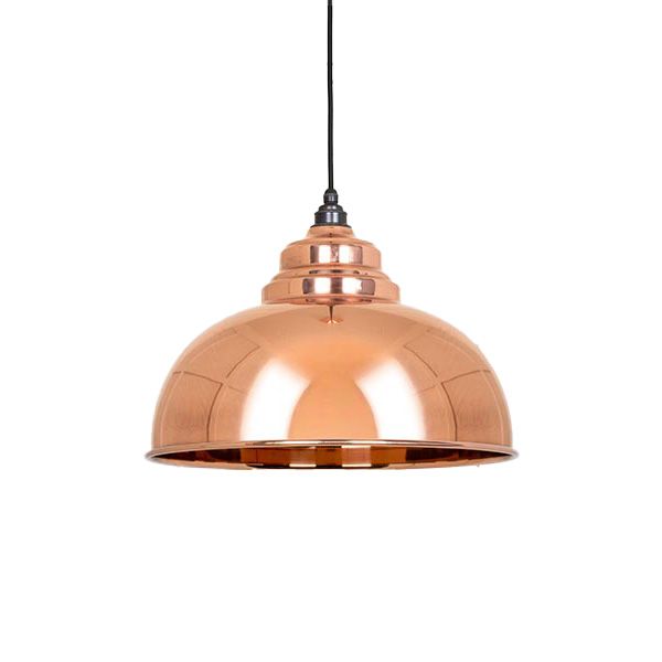 From The Anvil - Harborne Pendant - Smooth Copper