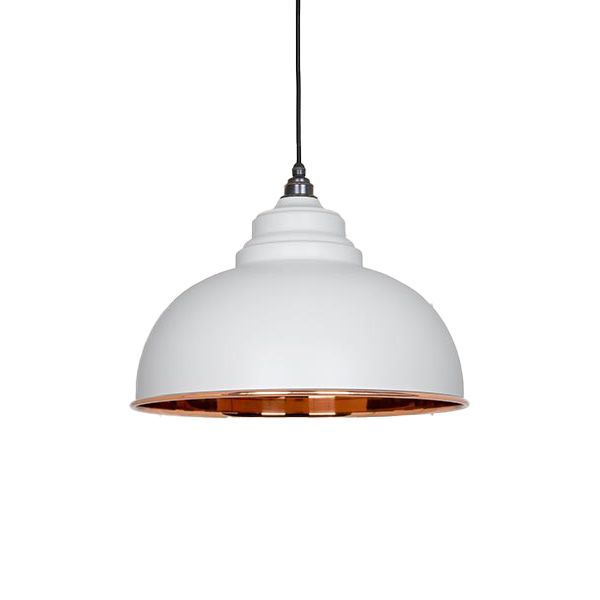 From The Anvil - Smooth Copper Harborne Pendant - Flock