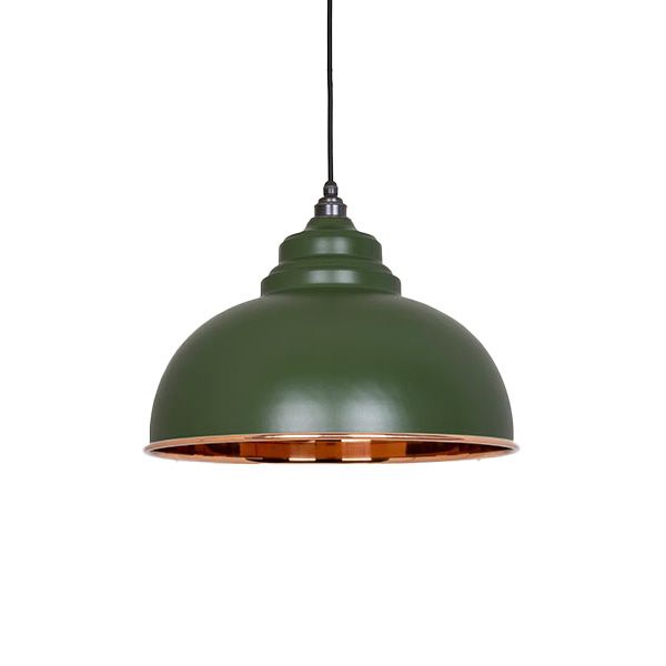 From The Anvil - Smooth Copper Harborne Pendant - Heath