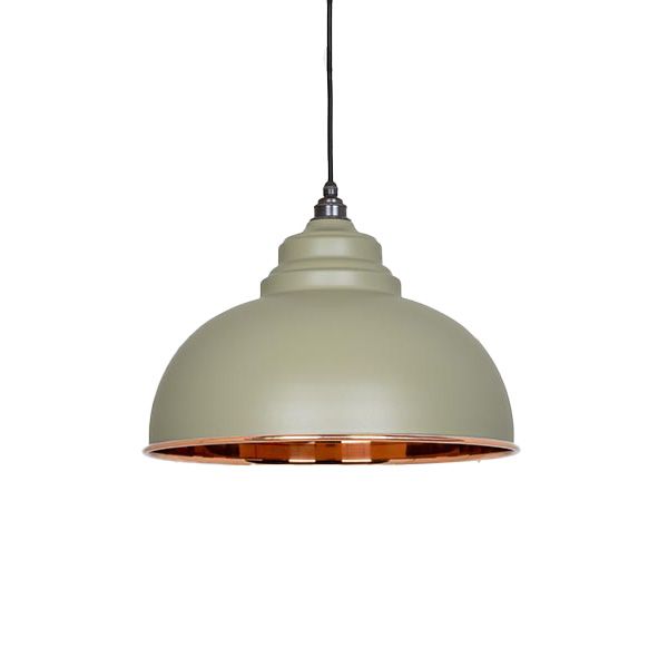 From The Anvil - Smooth Copper Harborne Pendant - Tump