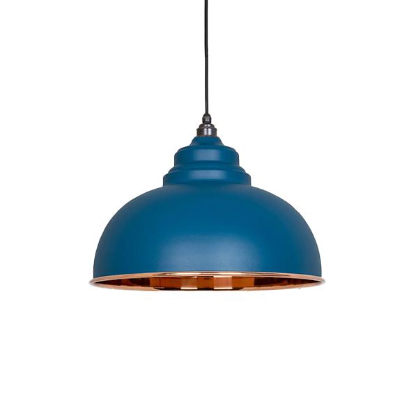 From The Anvil - Smooth Copper Harborne Pendant - Upstream