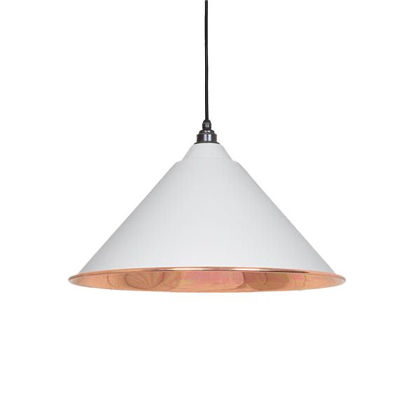 From The Anvil - Smooth Copper Hockley Pendant - Flock