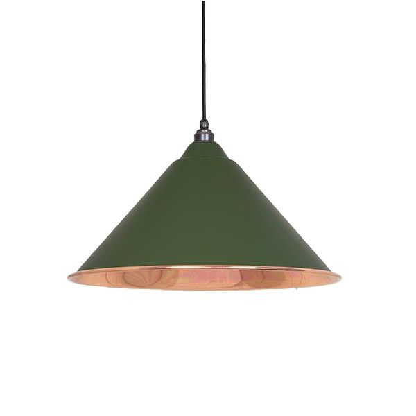 From The Anvil - Smooth Copper Hockley Pendant - Heath