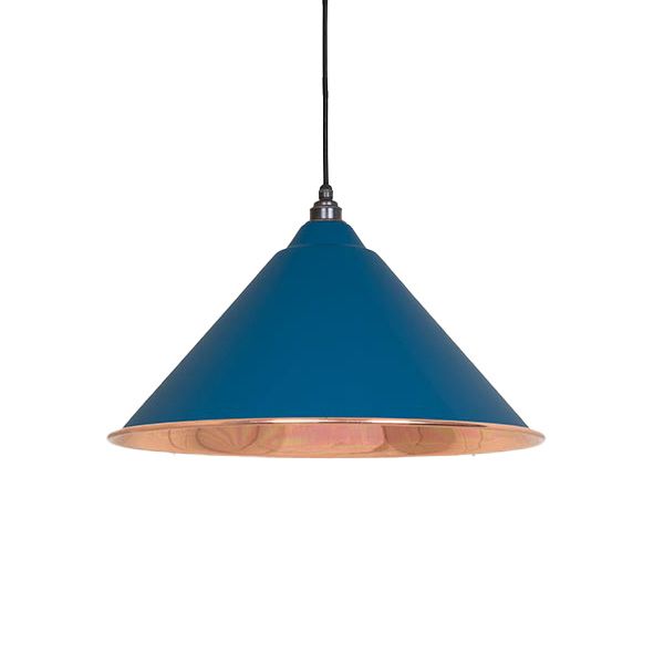 From The Anvil - Smooth Copper Hockley Pendant - Upstream