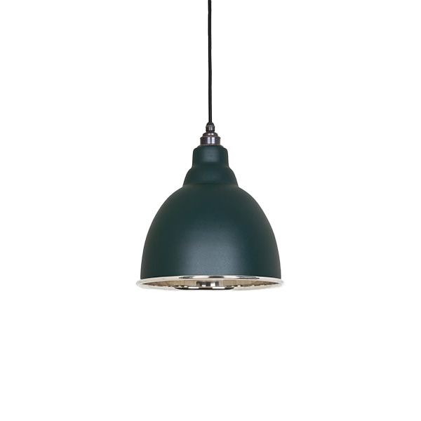 From The Anvil - Smooth Nickel Brindley Pendant - Dingle