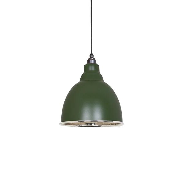 From The Anvil - Smooth Nickel Brindley Pendant - Heath