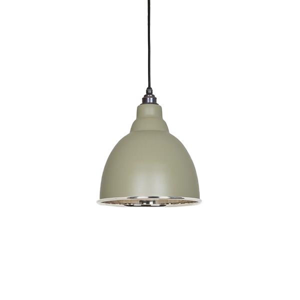 From The Anvil - Smooth Nickel Brindley Pendant - Tump