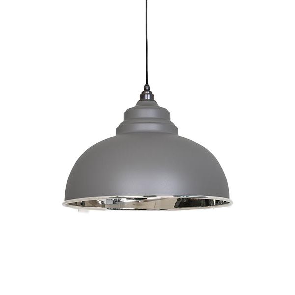 From The Anvil - Smooth Nickel Harborne Pendant - Bluff