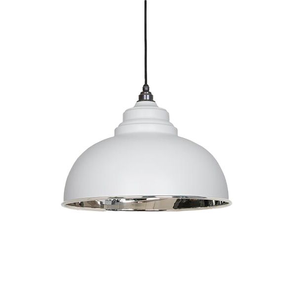 From The Anvil - Smooth Nickel Harborne Pendant - Flock