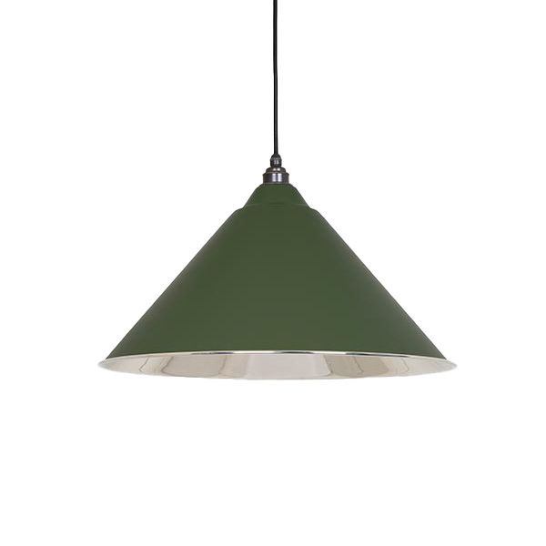 From The Anvil - Smooth Nickel Hockley Pendant - Heath