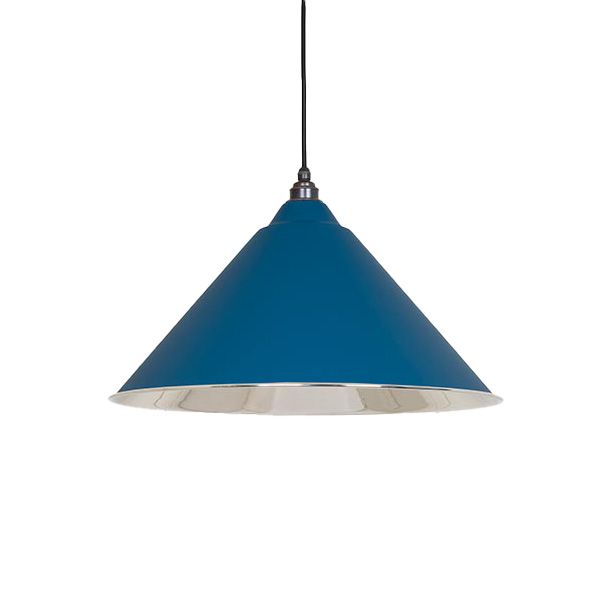 From The Anvil - Smooth Nickel Hockley Pendant - Upstream