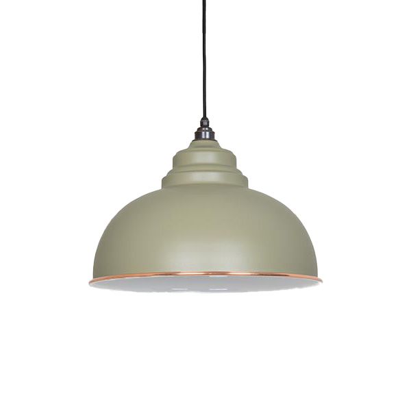 From The Anvil - White Gloss Harborne Pendant - Tump