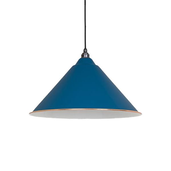 From The Anvil - White Gloss Hockley Pendant - Upstream