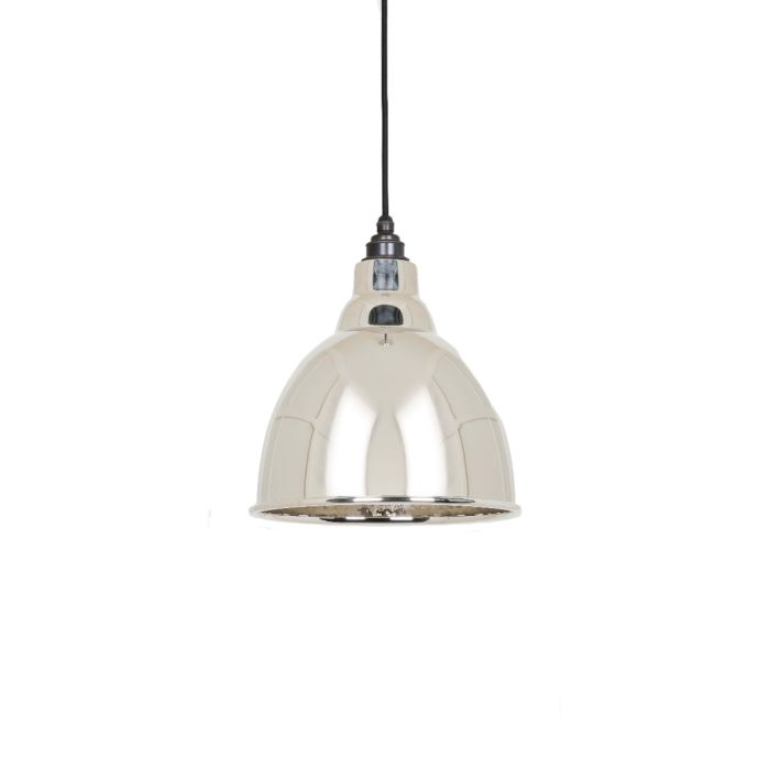 From The Anvil - Brindley Pendant - Hammered Nickel