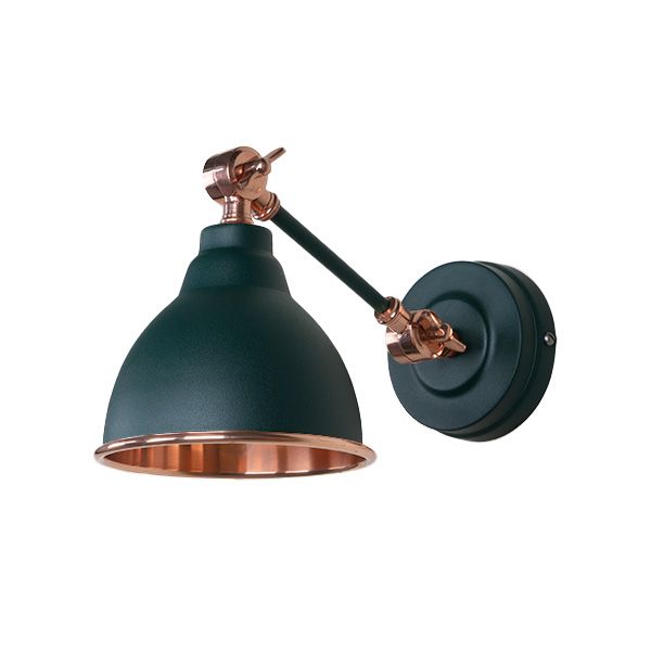 From The Anvil - Smooth Copper Brindley Wall Light - Dingle