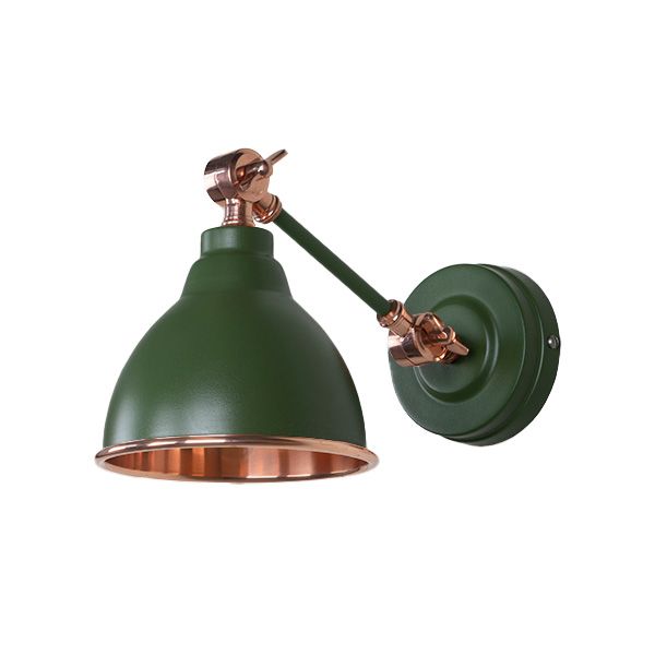 From The Anvil - Smooth Copper Brindley Wall Light - Heath
