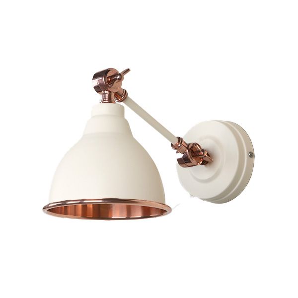From The Anvil - Smooth Copper Brindley Wall Light - Teasel